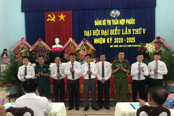 Đồng Nai: Đảng bộ Thị trấn Hiệp Phước tổ chức thành công đại hội
