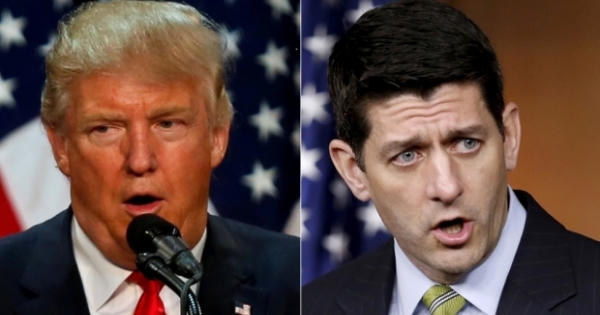 Trump "nổi đóa" vì không được lãnh đạo Hạ viện bảo vệ