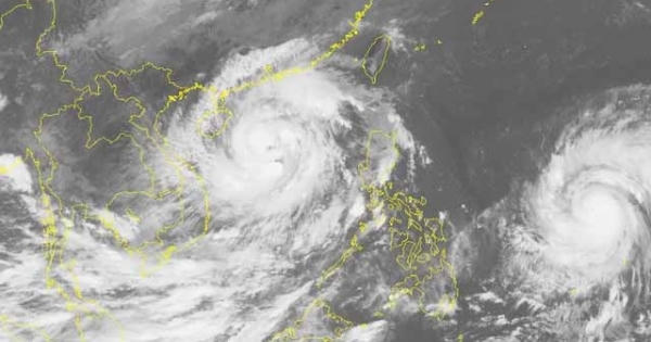Bão số 7 suy yếu, xuất hiện siêu bão Haima giật trên cấp 17