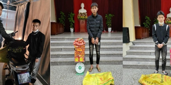 Bắt nhóm thanh niên 2k vận chuyển gần 60 kg pháo nổ trái phép
