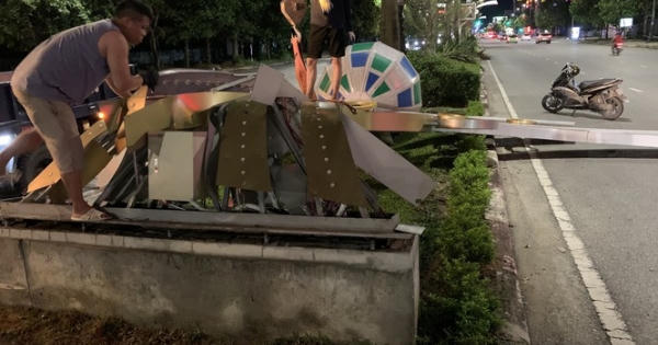 Lộ nguyên nhân công trình 11 tỷ đồng ở TP Vinh đổ gãy chỉ sau trận giông lốc