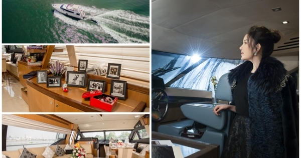 Trầm trồ với chiếc du thuyền hạng sạng hàng đầu thế giới của Lý Nhã Kỳ