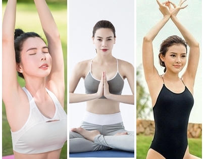 Angela Phương Trinh, Trà Ngọc Hằng, Huỳnh Vy sở hữu vóc dáng khỏe khoắn nhờ yoga Angela Phương Trinh, Trà Ngọc Hằng, Huỳnh Vy sở hữu vóc dáng khỏe khoắn nhờ yoga