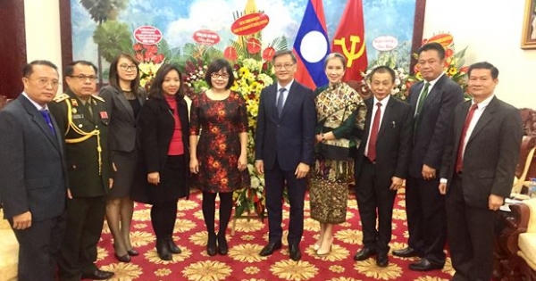 Bộ Tư pháp Việt Nam chúc mừng 42 năm Quốc khánh nước CHDCND Lào