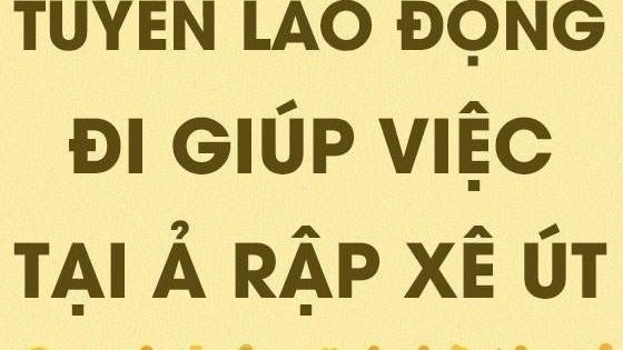 Tuyển giúp việc gia đình tại Ả rập Xê út