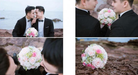 Xôn xao đám cưới đồng tính đầu tiên ở Hải Phòng với cặp nam chính được xếp vào hàng "cực phẩm" Xôn xao đám cưới đồng tính đầu tiên ở Hải Phòng với cặp nam chính được xếp vào hàng "cực phẩm"