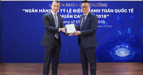 Ngân hàng SCB nhận giải thưởng thanh toán quốc tế