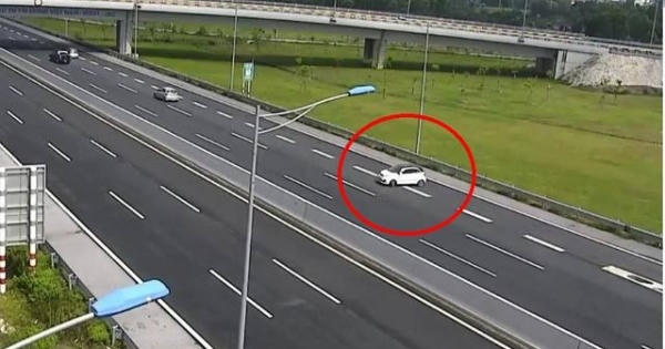 Phạt 7 triệu đồng đối với nữ tài xế chạy ngược chiều cao tốc HN- HP