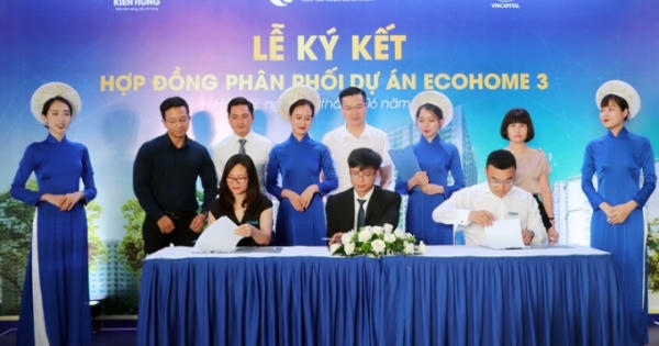 Lộ diện đại lý chính thức phân phối dự án “hot” EcoHome 3