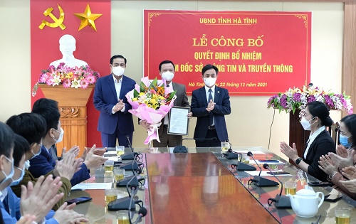 Hà Tĩnh có tân Giám đốc Sở Thông tin và Truyền thông