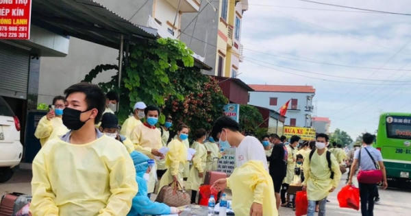Không có việc 500 công nhân Thái Nguyên về từ Bắc Giang trốn cách ly Không có việc 500 công nhân Thái Nguyên về từ Bắc Giang trốn cách ly