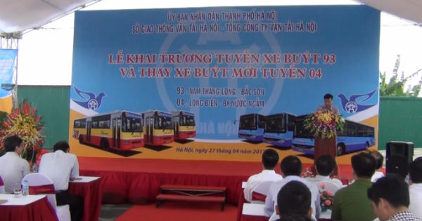Hà Nội: Thêm 2 tuyến buýt kết nối trung tâm với ngoại thành