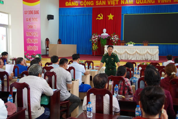Đồng Tháp: Xã Gia Thuận tăng cường tuyên truyền quy định khai thác hải sản, quyết tâm ngăn chặn khai thác IUU Đồng Tháp: Xã Gia Thuận tăng cường tuyên truyền quy định khai thác hải sản, quyết tâm ngăn chặn khai thác IUU