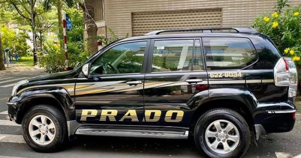 Toyota Land Cruiser Prado chạy 15 năm, bán 750 triệu ở Sài Gòn