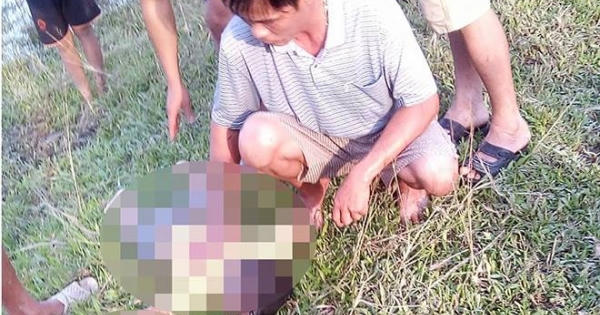 Ngã xuống ruộng, 2 cháu bé trai đuối nước tử vong