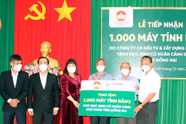 Đồng Nai: Thêm 1.000 máy tính bảng sẽ được trao đến tay học sinh nghèo
