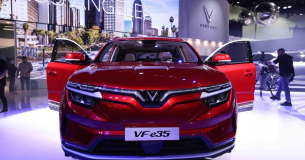 VinFast ra mắt thương hiệu xe điện tại Los Angeles Auto Show 2021
