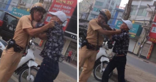 Hà Nội: Ngăn chặn đối tượng lạng lách, đánh võng, CSGT bị đánh tới tấp vào mặt