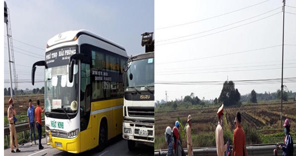 Va chạm giữa xe khách và xe máy, 1 người tử vong tại chỗ