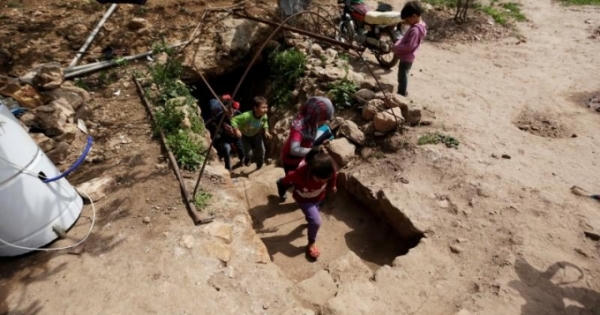 Chùm ảnh: Học sinh Syria theo đuổi con chữ trong các hầm trú ẩn
