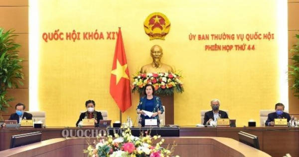 Khai mạc phiên họp thứ 45 của Ủy ban Thường vụ Quốc hội