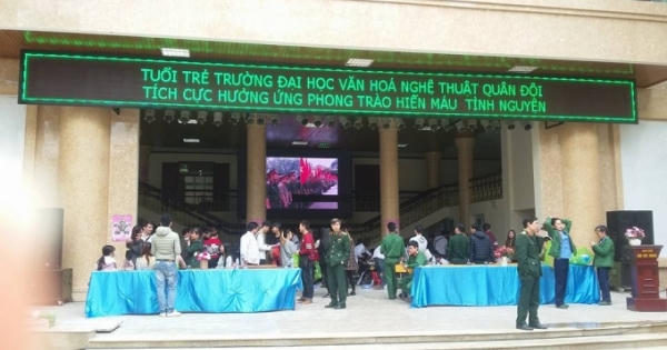 Tưng bừng ngày hội “Hiến máu cứu người - nụ cười trẻ thơ"