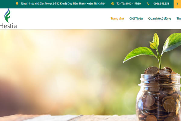 Công ty Cổ phần Hestia bị xử phạt 85 triệu đồng