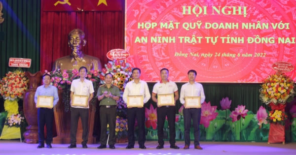 Quỹ Doanh nhân với An ninh trật tự Công an Đồng Nai vận động hơn 21 tỷ đồng giúp đỡ 1.300 người lầm lỗi
