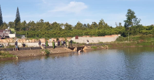 Lâm Đồng: Người đàn ông được phát hiện tử vong dưới hồ Nam Phương