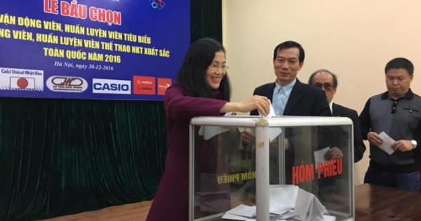 Bầu chọn VĐV, HLV tiêu biểu toàn quốc năm 2016