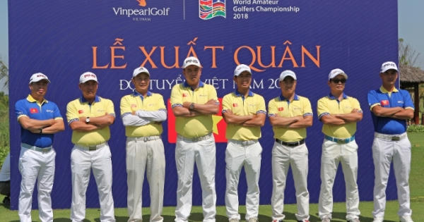 Đội tuyển Golf Việt Nam bảo vệ thành công vị trí số 1 Giải WAGC Thế giới Đội tuyển Golf Việt Nam bảo vệ thành công vị trí số 1 Giải WAGC Thế giới