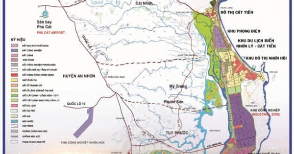 Thủ tướng phê duyệt Quy hoạch chung xây dựng khu kinh tế Nhơn Hội