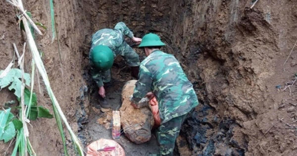 Hòa Bình lên phương án hủy nổ quả bom có sức sát thương lên đến 2km Hòa Bình lên phương án hủy nổ quả bom có sức sát thương lên đến 2km