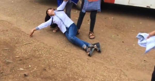 Sơn La: Nam sinh hung hãn đánh bạn gái bất tỉnh tại chỗ