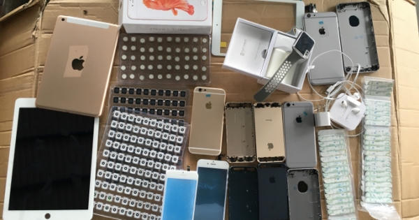 Bắt giữ lô hàng khủng chứa trong 12 Container