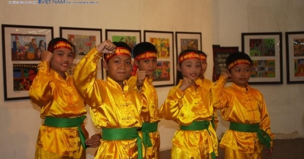 Hà Nội: Hơn 300 võ sinh tham gia giao lưu chào mừng ngày hội thiếu nhi 1/6