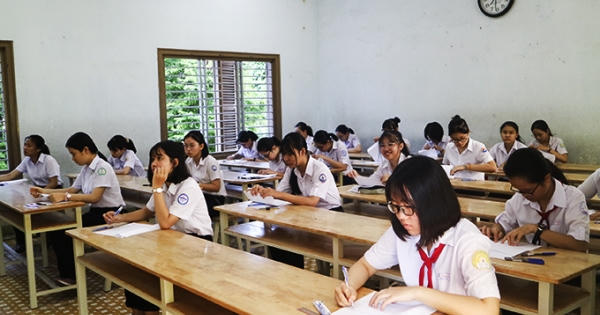 Nghệ An: Công bố phương thức tuyển sinh vào lớp 10