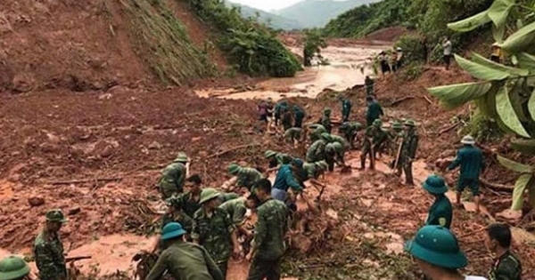 Lai Châu: Vẫn còn 9 người mất tích chưa được tìm thấy