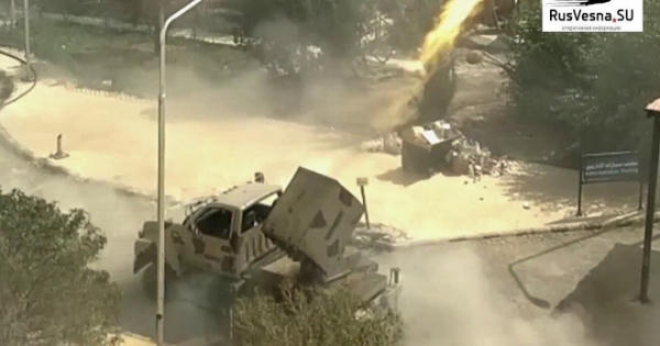 Syria sử dụng pháo phản lực Golan-1000 tiêu diệt IS