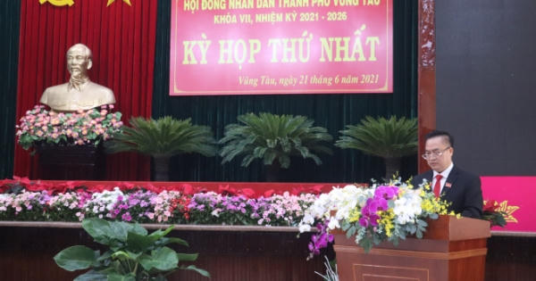 Thành phố Vũng Tàu bầu ra tân Chủ tịch UBND và HĐND Thành phố Vũng Tàu bầu ra tân Chủ tịch UBND và HĐND