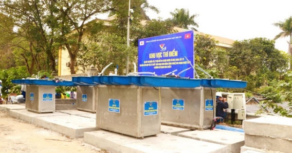 Chính thức thí điểm khử mùi bãi rác Nam Sơn bằng công nghệ Nhật Bản