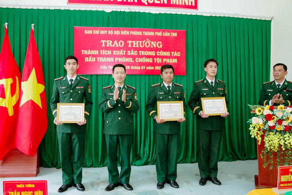 BĐBP TP Cần Thơ xử lý 11 vụ vi phạm trong cao điểm phòng, chống tội phạm trên biên giới biển