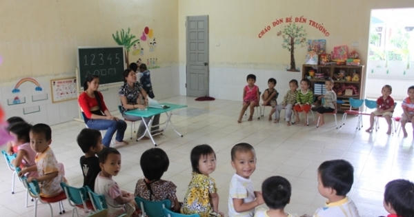 Thanh Hóa: Chi gần 250 tỉ đồng xây dựng phòng học mầm non