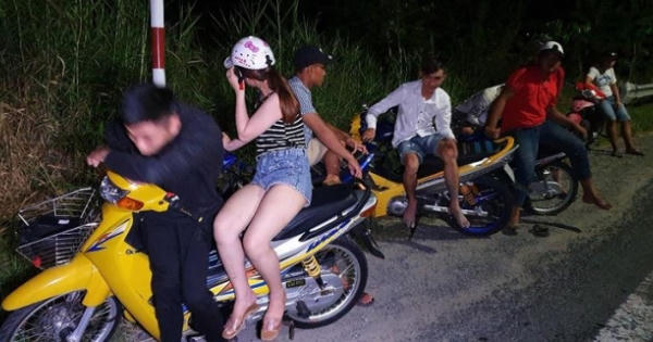 Công an tỉnh Kiên Giang truy bắt hàng trăm quái xế đua xe trong đêm