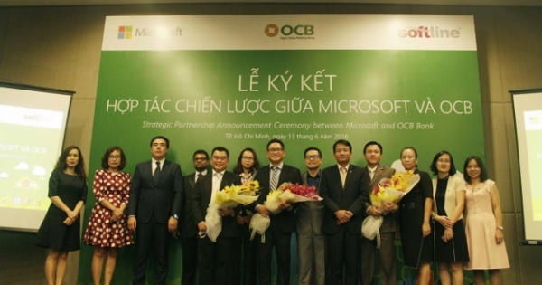 OCB kí kết hợp tác chiến lược với tập đoàn Microsoft OCB kí kết hợp tác chiến lược với tập đoàn Microsoft