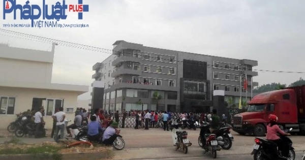Vĩnh Phúc: Hơn 1000 công nhân đình công vì lương thấp!