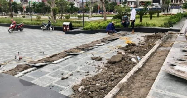 Hải Phòng: Kiểm tra, sửa chữa các hạng mục hư hỏng tại Công viên Máy Tơ