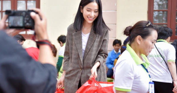 Hậu Ami Fashion Show, Nam Anh đi trao 200 phần quà ý nghĩa cho người khó khăn