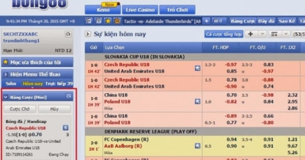 Triệt phá hai ổ cá độ bóng đá Euro tại quán cà phê