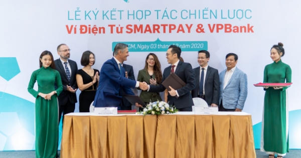 Ví điện tử SmartPay hợp tác VPBank gia tăng tiện ích người dùng